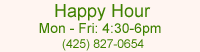Kirkland Happy Hour @ Fiorente Ristorante