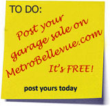 Bellevue/Eastside & Seattle garage sale map | MetroBellevue.com