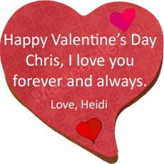 Let's see some love! Send your loved one a Valentine's message.