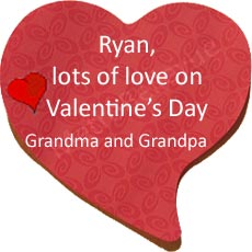 Let's see some love! Send your loved one a Valentine's message.