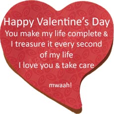 Let's see some love! Send your loved one a Valentine's message.