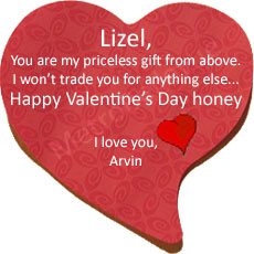 Let's see some love! Send your loved one a Valentine's message.