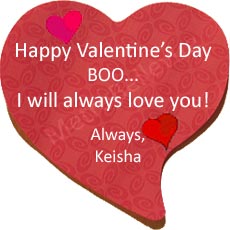 Let's see some love! Send your loved one a Valentine's message.