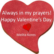 Let's see some love! Send your loved one a Valentine's message.