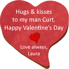 Let's see some love! Send your loved one a Valentine's message.