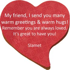 Let's see some love! Send your loved one a Valentine's message.