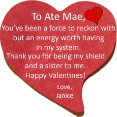 Let's see some love! Send your loved one a Valentine's message.