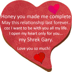 Let's see some love! Send your loved one a Valentine's message.