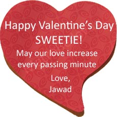 Let's see some love! Send your loved one a Valentine's message.