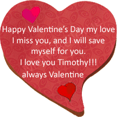 Let's see some love! Send your loved one a Valentine's message.