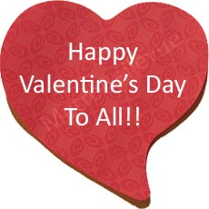 Let's see some love! Send your loved one a Valentine's message.